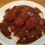 カレーハウス キラリ - 日替り（カニクリームコロッケ・ホタテフライ）カレー 大盛