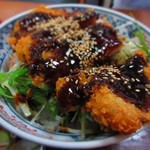 江戸家 - ミニソースカツ丼のアップ