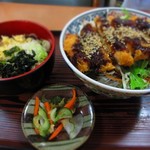 江戸家 - ミニソースかつ丼