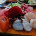 江戸家 - 刺身のアップ