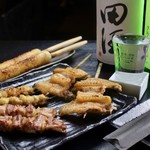 比内地鶏炭火焼ひない