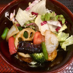大戸屋 - ミニ野菜の黒酢あん アップ