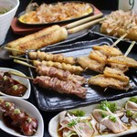 比内地鶏炭火焼ひない