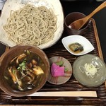 蕎麦匠 源 - 鴨せいろ蕎麦大盛