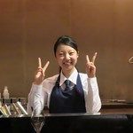 レストラン ラリューム - 中村さんのこの笑顔に癒されます♪ 