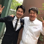 レストラン ラリューム - 熊澤支配人に進藤シェフ いつもありがとうございます(^^ゞ