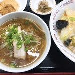 Dourakuen - 中華丼セット　７５０円