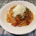 パスタの店　山猫軒 - アマトリチャーナです☆　2019-0620訪問