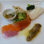 ラ タベルネッタ アッラ チヴィテッリーナ - ＜2009年1月＞プランツォA：前菜盛合わせ