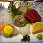 伊豆網代温泉　松風苑 - お造り　大晦日夜