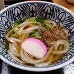 いちやなぎ - かつ丼セットのうどん