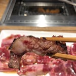 焼肉ライク - 焼けた肉拡大