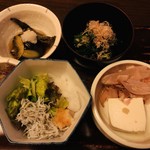 魚めし 竹亭 - 最初の前菜