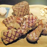 ラ プランシュ - 短角牛サーロインと松阪牛イチボ