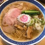 サバ6製麺所 - サバ塩そば（700円）