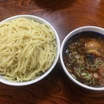 各務原 大勝軒 - 辛味にんにくつけ麺 麺500g