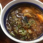 各務原 大勝軒 - 辛味にんにくつけ麺  つけ汁