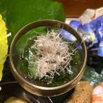 寿司と日本料理 銀座 一 - 満願寺唐辛子揚げ浸し