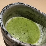 寿司と日本料理 銀座 一 - 御抹茶