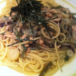 あるでん亭 - ツナと山菜（大盛り）