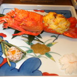 伊豆網代温泉　松風苑 - 伊勢海老マヨ焼き　元旦朝