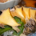 伊豆網代温泉　松風苑 - 進肴　鮑蒸し　元日夜