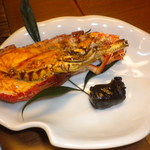 伊豆網代温泉　松風苑 - 伊勢海老鬼がら焼き　２日朝