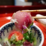 草喰 なかひがし - よく混ぜて頂きました✨