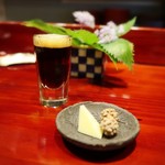 草喰 なかひがし - 最後の〆です( ⁎ᵕᴗᵕ⁎ )
      最初の紫陽花もずっと癒してくれてありがとう♪