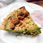 四国食べる商店 - 抹茶と小豆のクランブルきなこタルト