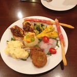 クアドリフォーリオ - 前菜盛り合わせ