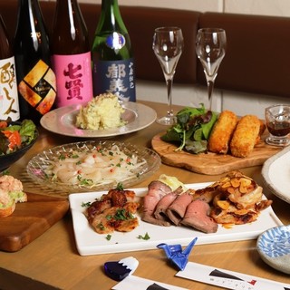 オリゼのコースは日本酒飲み放題にもできます！!