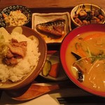 Gyuunitaki To Obanzai Chiiyan - 本日の一日定食(とうめし)
