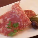 RISTORANTE REGA - サラミの盛り合わせ