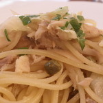 RISTORANTE REGA - スパゲッティ　ラグー　ディ　ペッシェ；アップ