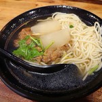 西門金峰 - 料理写真:2019年6月　排骨麺
