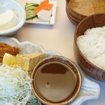 めしや かもめ - 真鱈フライ定食