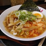 しゅんしゅんめん - キムチラーメン＆メンマ