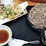 Soba Nagamori - 天もり 800円♪