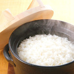 Rojiura Yakiniku Makkusu Za Horumon - 新潟産のうまーい米