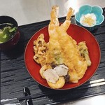 Naniwa Tempura Ishin - トリュフ天丼