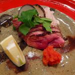 草喰 なかひがし - 鴨はご主人が焼かれていました