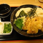 三ツ島 真打 - とり天ざる860円