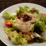 松玄 恵比寿 - 真鯛と旬野菜のサラダ