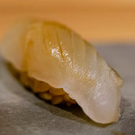 鮨 猪股 - 干しカレイ