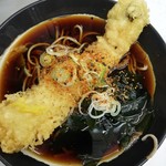 110336830 - アナゴ天そば¥550 サテライトアングル