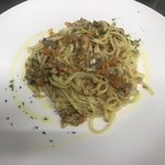 Sardines and herbs tagliolini (fresh pasta)