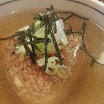やきとり 大吉 - おこげスープ
