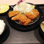 松のや - ヒレカツ定食