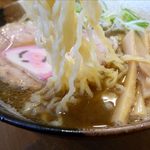 煮干らぁめん なかじま - こいにぼ醤油の麺
